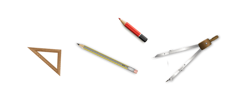 尺子铅笔圆规